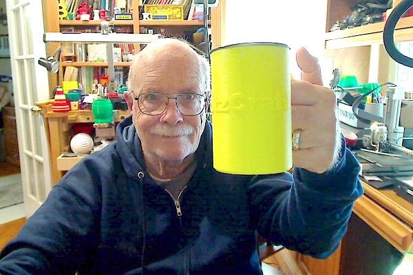Dan with coffee mug